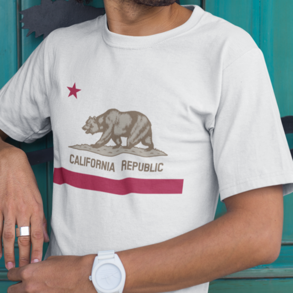 California Republic Typography Animal T-shirt - Image 2