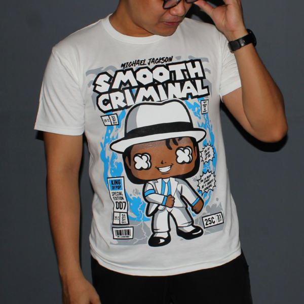 S m o o t h C r i m i n a l Music Graphic T-shirt - Image 2