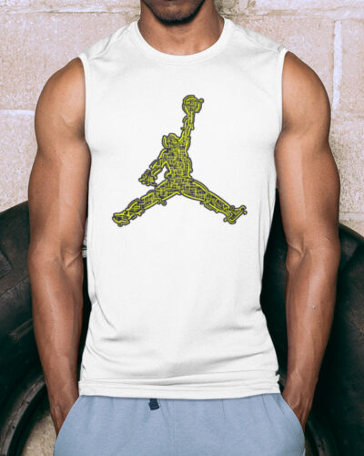 Electric Jump Basketball Tank top Sleeveless Muscle Shirt