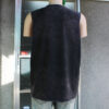 Beach Sunset Black Acid Wash Tie Dye Tank Top - Image 4