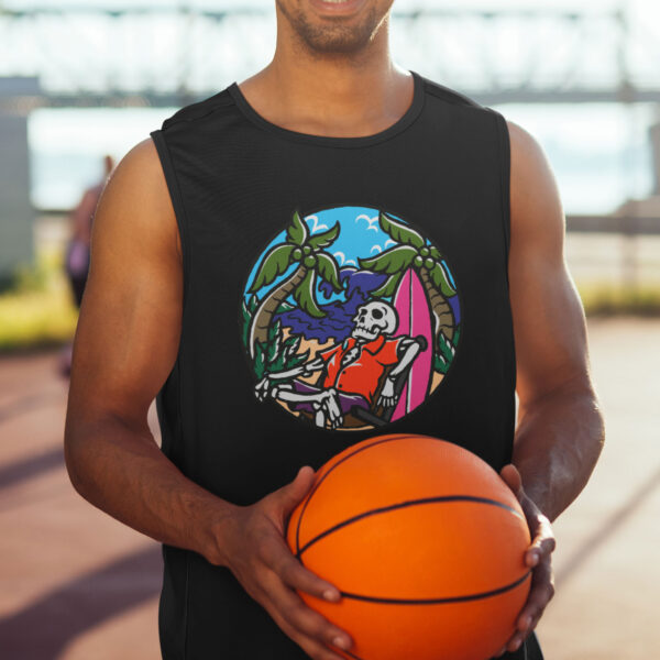 Paradise Beach Skull Tank top - Image 3