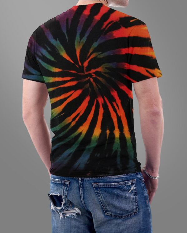 Pilipinas Sun and Stars Philippines Tie Dye Graphic T-shirt - Image 2