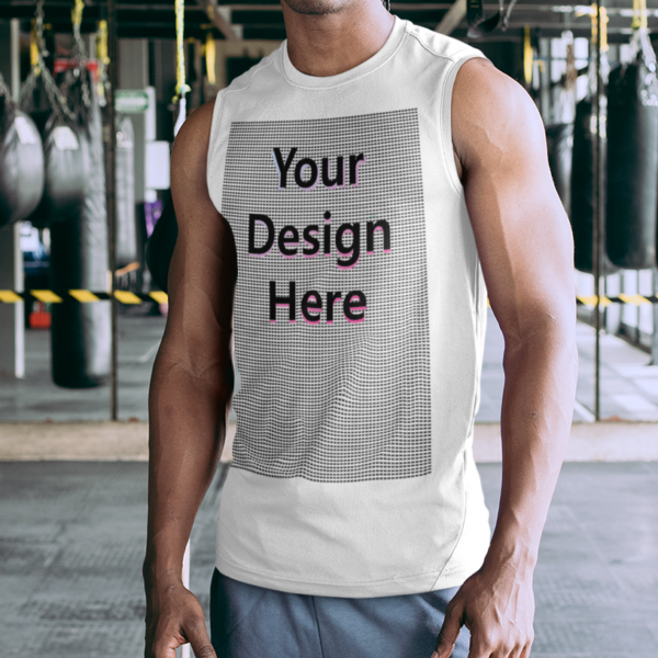 Custom Printed Tank top for Men - Image 5