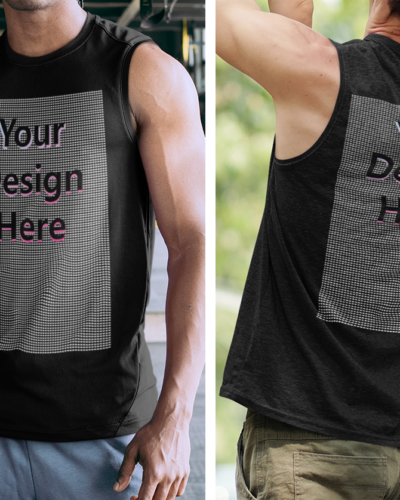 Custom Printed Tank top for Men