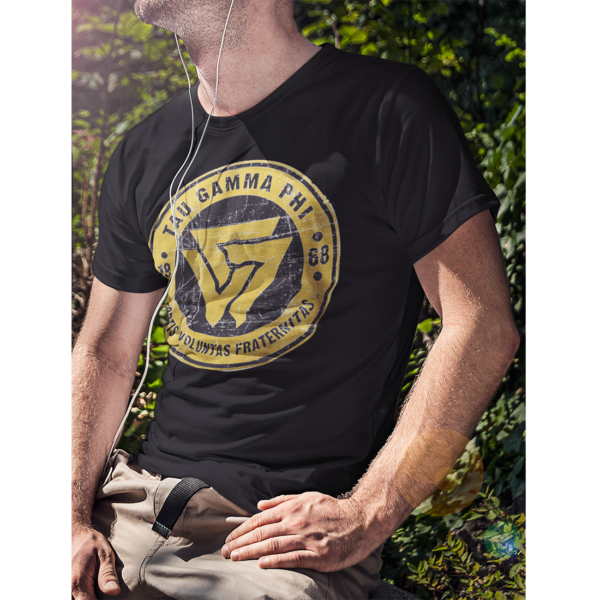 Tau Gamma Phi Typography T-shirt - Image 4