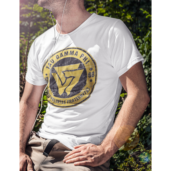 Tau Gamma Phi Typography T-shirt - Image 7
