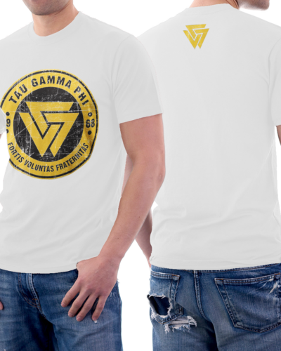 Tau Gamma Phi Typography T-shirt