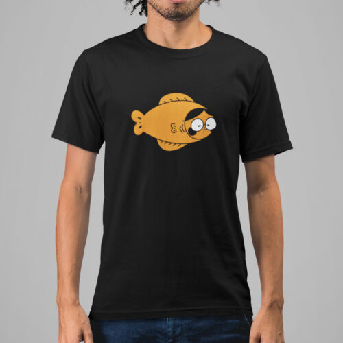 Fish Funny Animal Graphic T-shirt