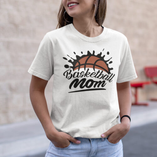 Basketball Mom Sports T-shirt