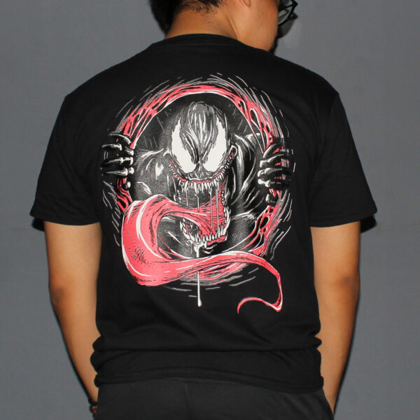 Venom Superhero Graphic T-shirt - Image 3