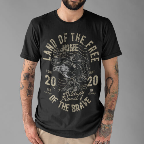 Eagle Animal Vintage Graphic T-shirt