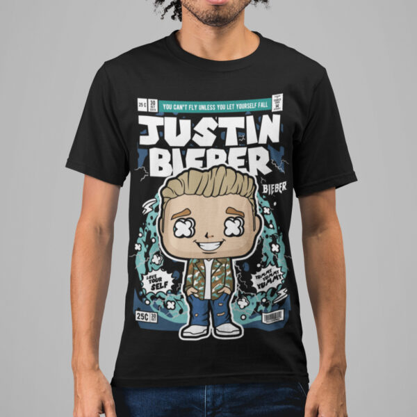 Justin Bieber Music Graphic T-shirt - Image 2