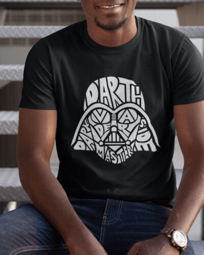 Darth Vader Typography Graphic T-shirt