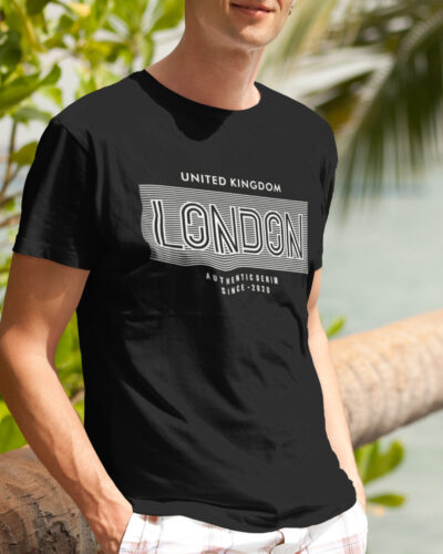 London3 Typography Graphic T-shirt