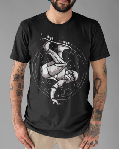 Skate Trooper Star Wars Skate Board T-shirt