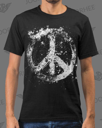 Peace Sign Vintage Graphic T-shirt