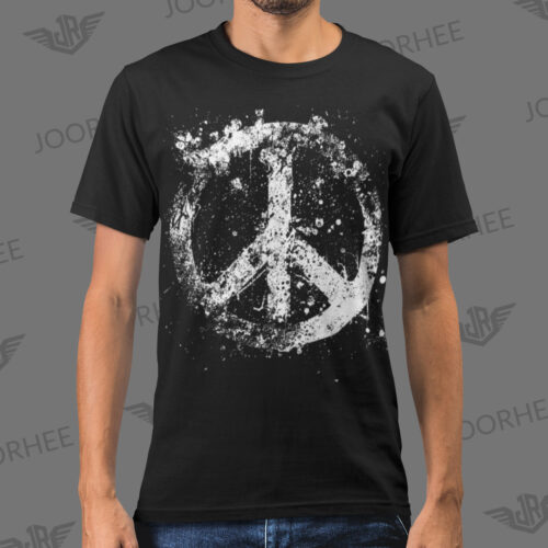 Peace Sign Vintage Graphic T-shirt