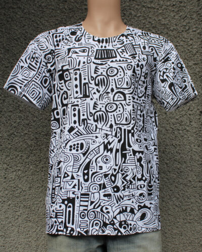 Artistic Doodle Grahpic T-shirt