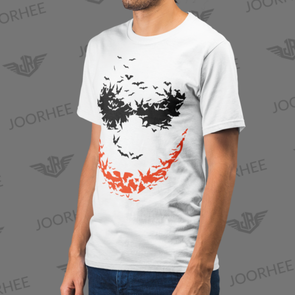 PSYCOBATS Joker Graphic Movie T-shirt - Image 2