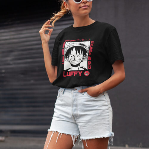 One Piece Luffy Anime B26 Graphic T-shirt