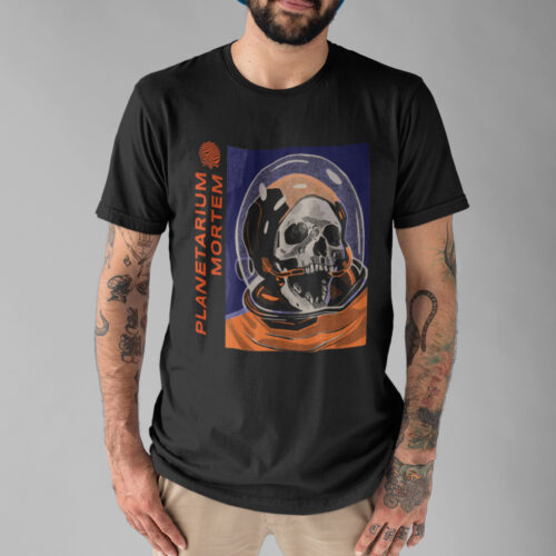 Space Death2 Skull Graphic T-shirt