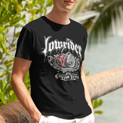Lowrider Bicycle Graphic T-shirt
