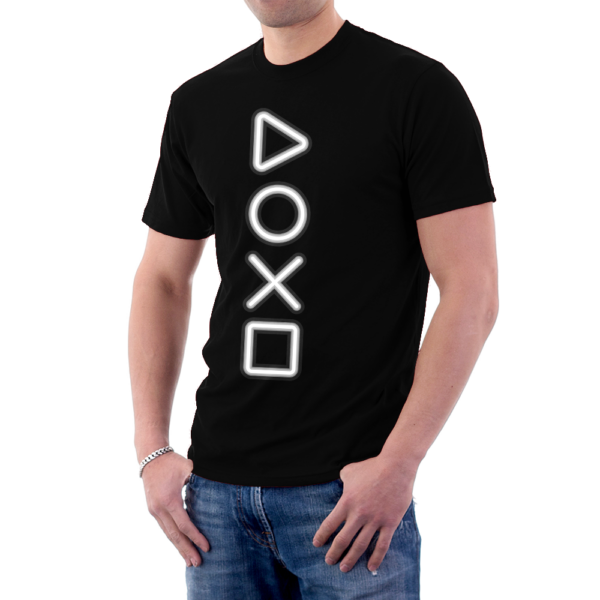 PlayStation Gamer Graphic Design T-shirt - Image 2