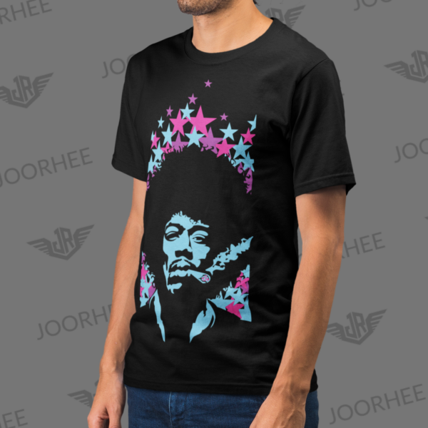 Jimi Hendrix Music Star T-shirt - Image 2