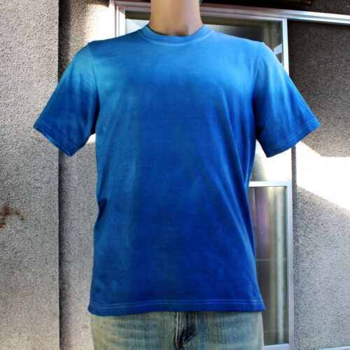 Blue and White Tie Dye T-Shirt