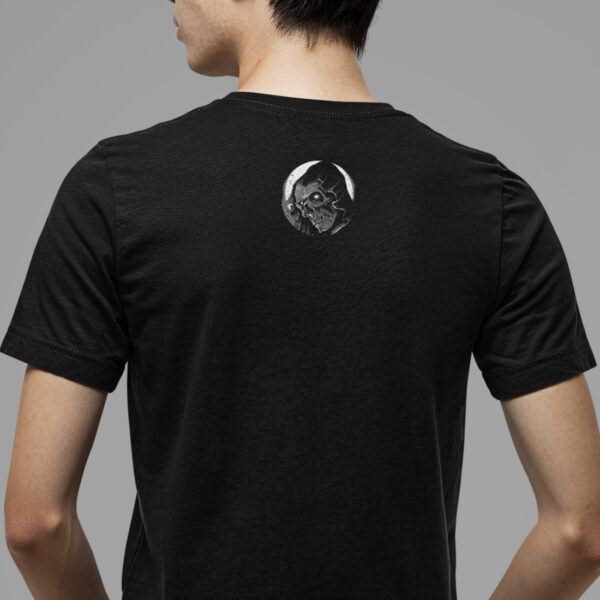 TCBU Chemistry Grunge Skull Graphic Design T-shirt - Image 4