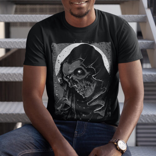 The Tempest Skull Vintage Graphic T-shirt