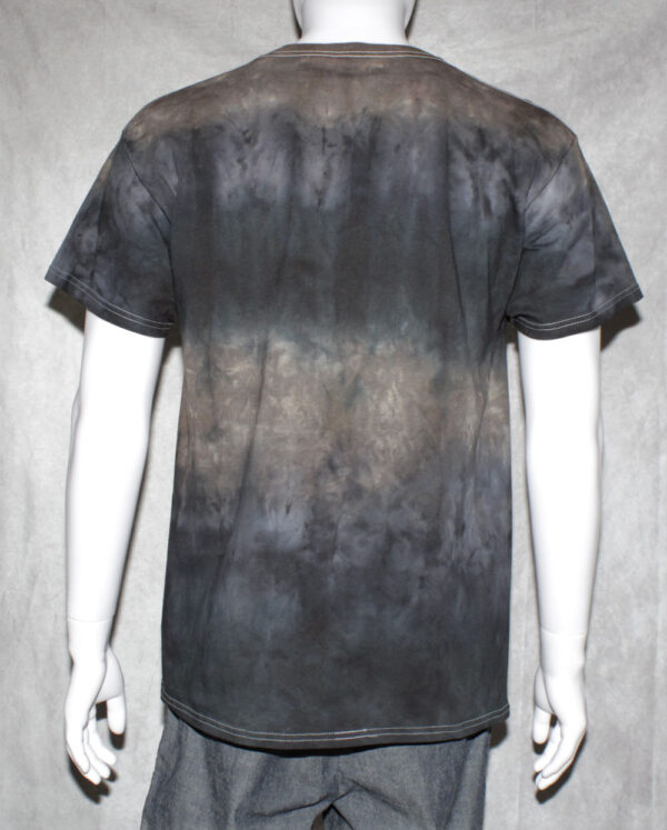 Black Stripes Tie Dye T Shirt - Image 4