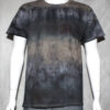 Black Stripes Tie Dye T Shirt