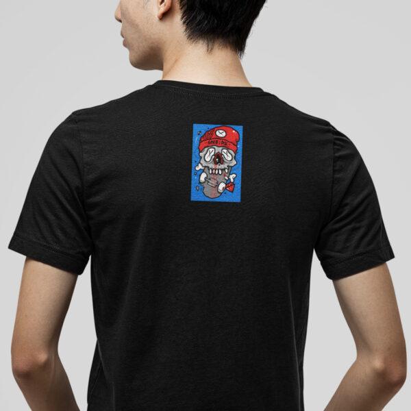 Skate Everyday Skater Skull Graphic T-shirt - Image 4