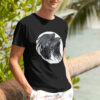 Crow Animal Vintage Graphic T-shirt - Image 2