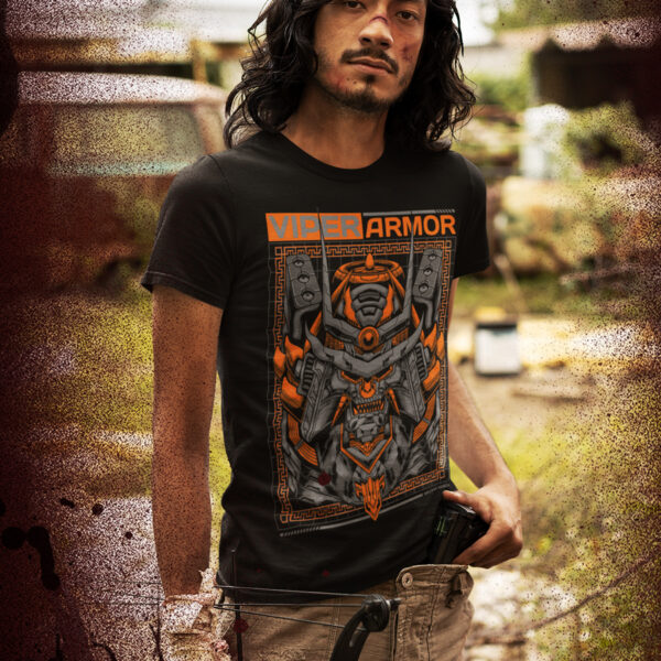 Viper Armor Robot Graphic T-shirt - Image 5