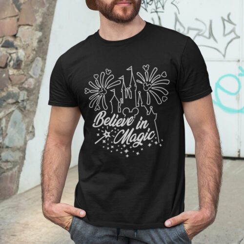 Believe In Magic Holidays Graphic T-shirt