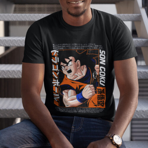 Goku 8 Anime Graphic T-shirt