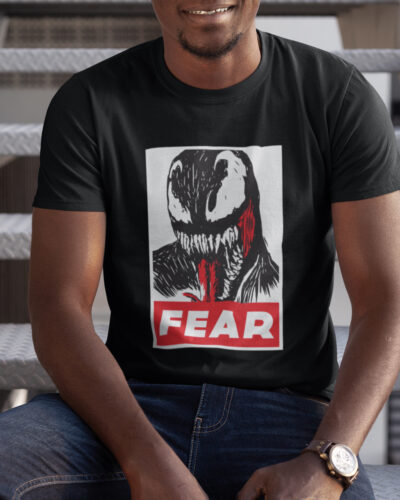 Symbiote-Fear Anime Graphic T-shirt