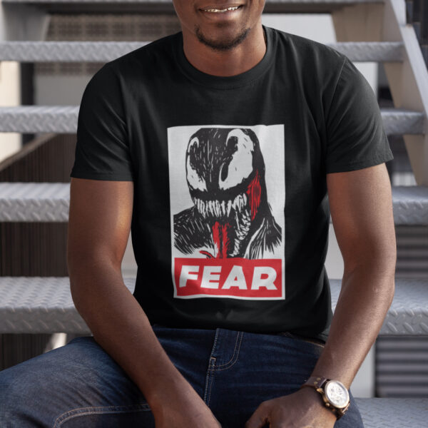 Symbiote-Fear Anime Graphic T-shirt