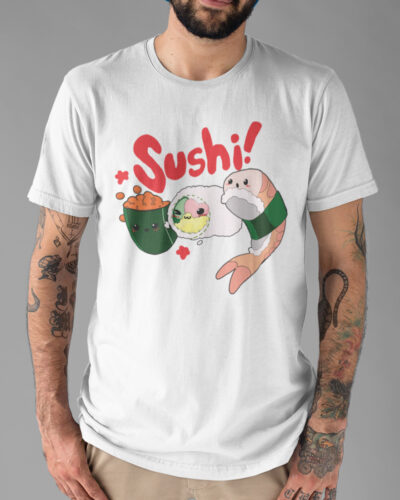 Sushi Funny Japanese Food T-shirt