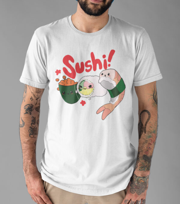 Sushi Funny Japanese Food T-shirt