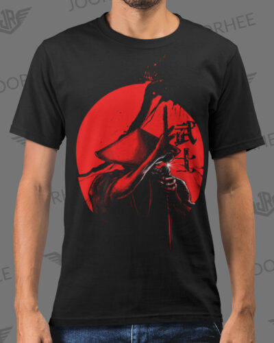 Samurai Japanese Warrior Graphic T-shirt