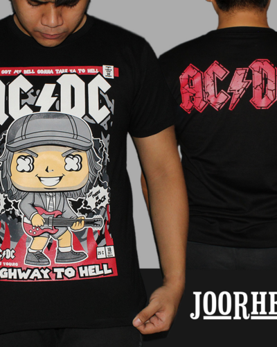 AC DC Rock Band Music Graphic T-shirt