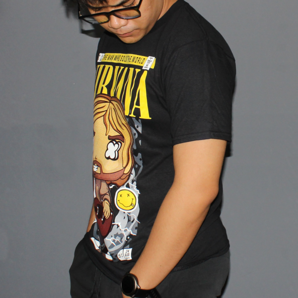 Nirvana Kurt Cobain Music T-shirt - Image 2