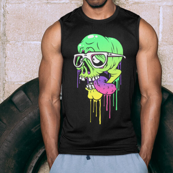 Color Skull Graffiti Tank top - Image 4