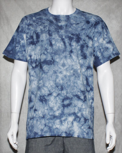 Blue Scrunch Tie Dye T-Shirt