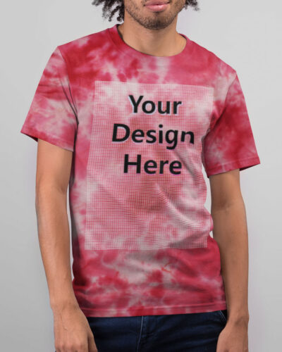 Custom Printed Tie Dye T-shirt