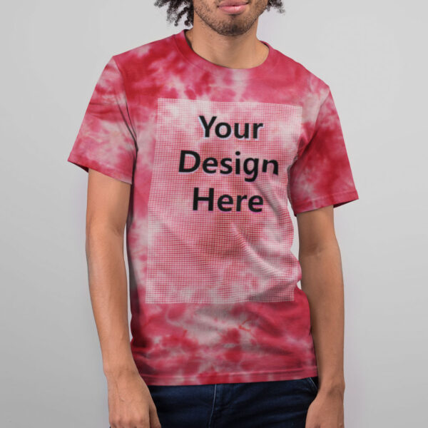 Custom Printed Tie Dye T-shirt