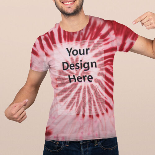 Custom Printed Tie Dye T-shirt